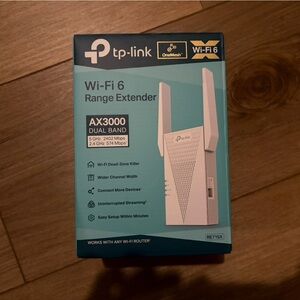 TP-Link Wi-Fi 6 Range Extender - White